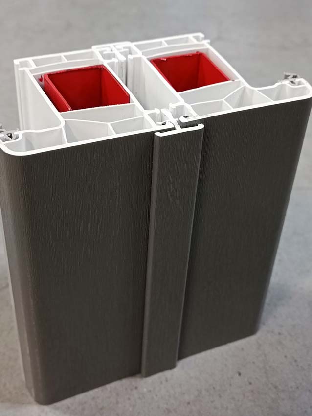 Profilé de finition T 70 x 20 mm gris quartz 3M