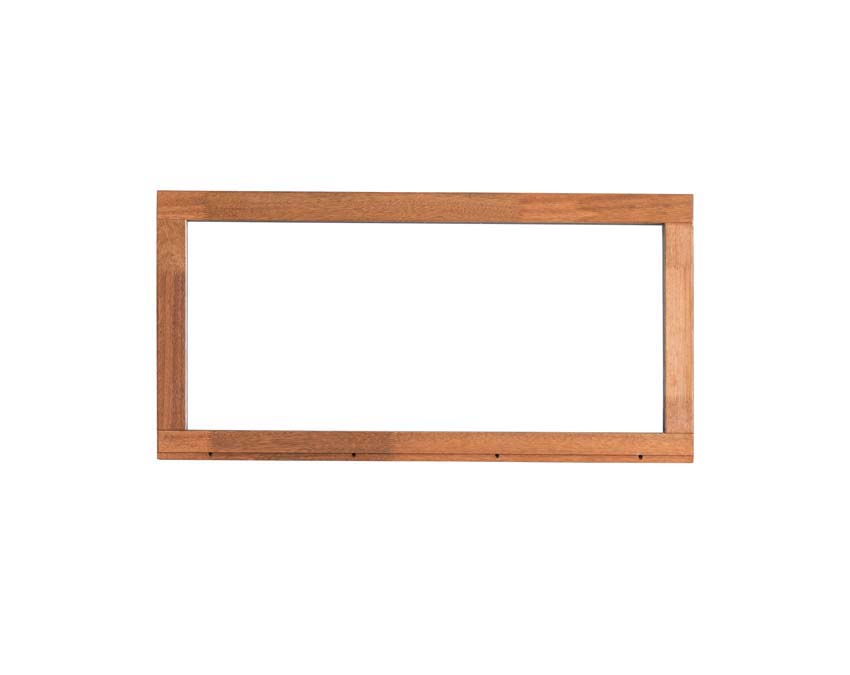 Vast raam hout Meranti Trae 46mm naturel 1500 x 500 mm