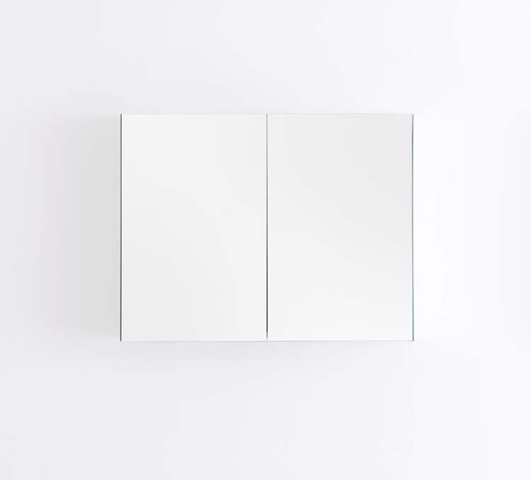 Spiegelkast Tim met dubbelzijdige spiegeldeuren 120x70cm
