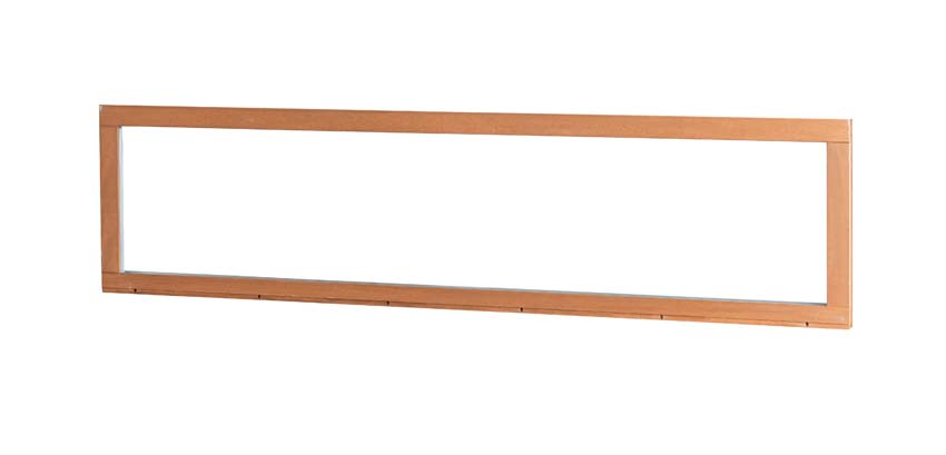 Vast raam hout Meranti Trae 46mm naturel 2000 x 500 mm