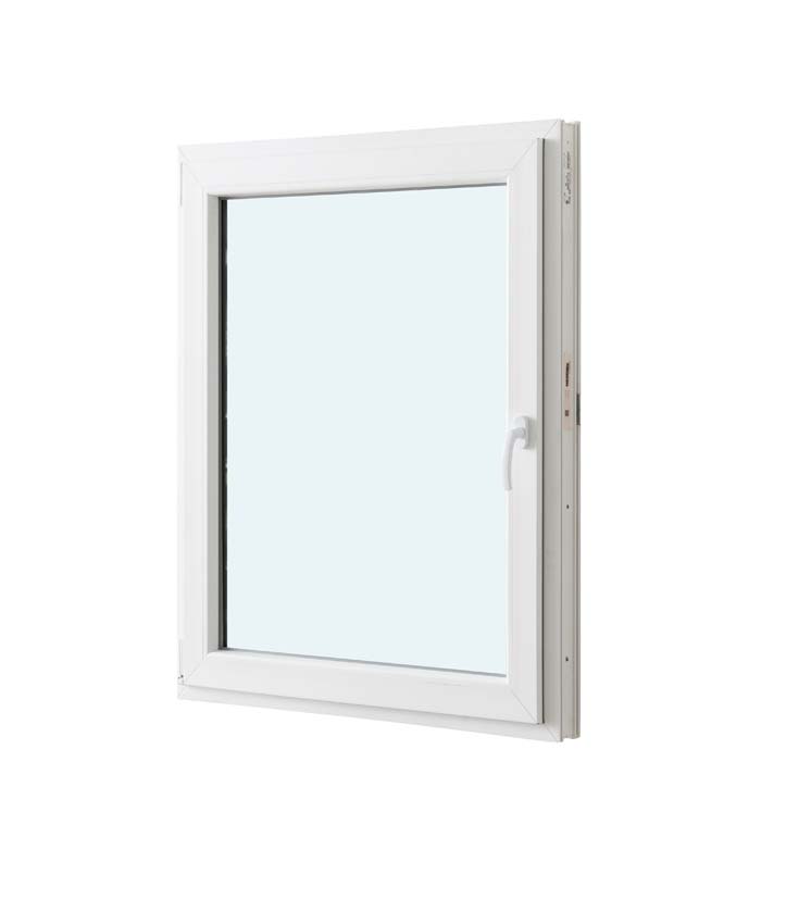 1-VAN oscillo-battant pvc blanc budget B1000XH1200 mm gauche
