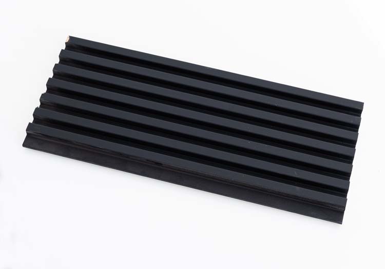 Wandpaneel line Up Pure 150X17X2800mm Zwart
