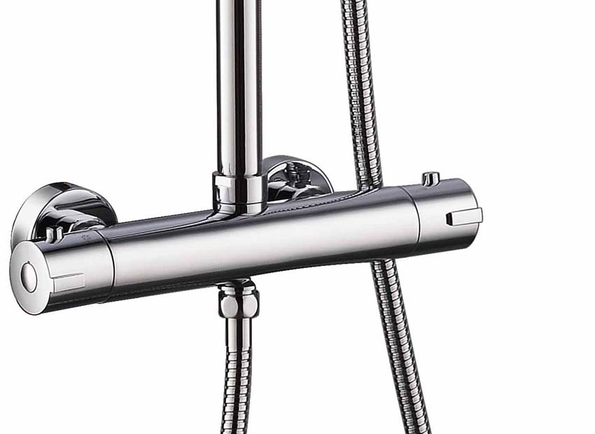 Set de douche thermostatique Homer avec cooltouch chrome